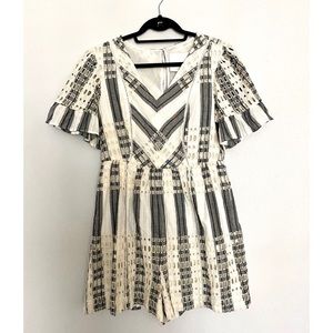 Anthropologie Eyelet Romper